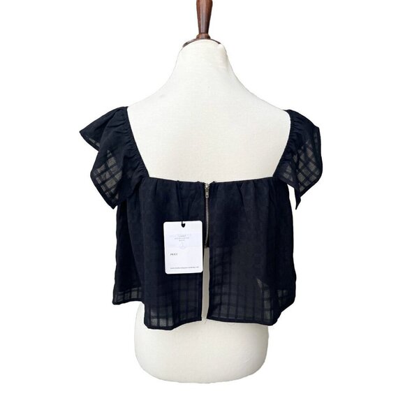 Wilde Heart Women's High Lover Off The Shoulder Top Size L - Picture 11 of 12